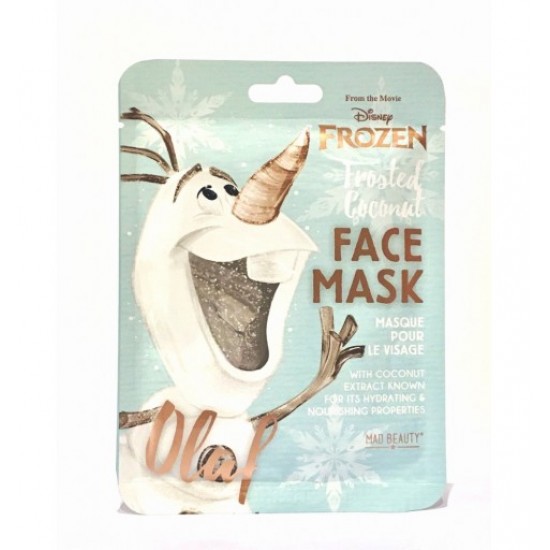 Mascarilla Facial Disney Frozen Olaf Mad Beauty 0