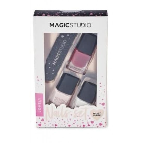 Magic studio colorful nails set 0