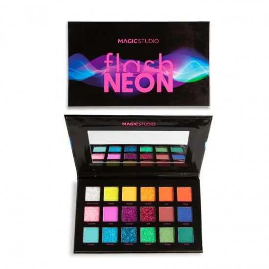 Magic Studio Paleta Sombras flash Neon 0