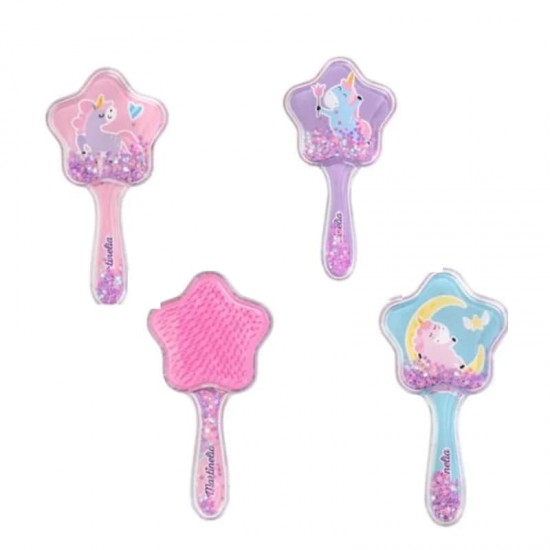 Martinelia Glittery Hair Brush Unicorn 0