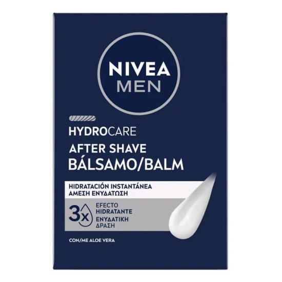 Masaje After Shave Nivea Men Bálsamo Hidratante 100Ml 1