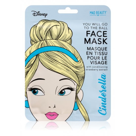Mascarilla Facial Disney Pop Princess Cinderella Mad Beauty 0