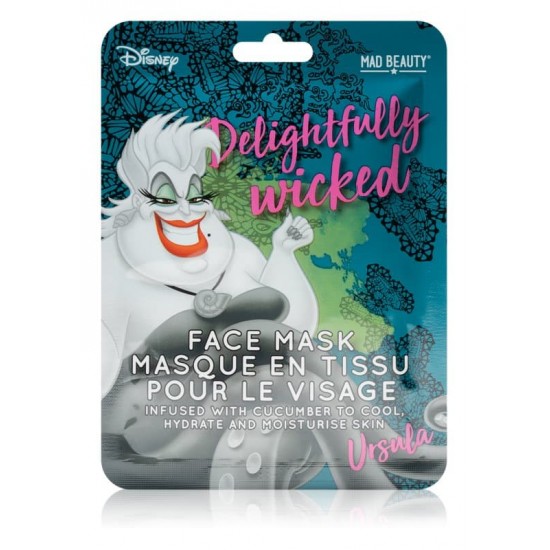 Mascarilla Facial Disney Ursula Mad Beauty 0