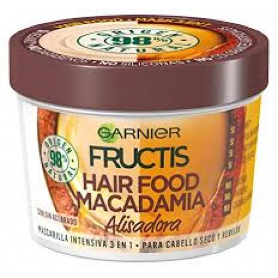 Mascarilla Fructis Hair Food Macadamia 390Ml 0