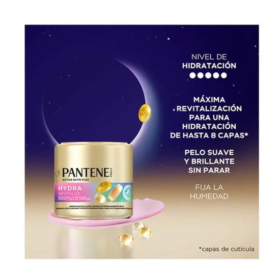 Mascarilla Pantene Hydra Revitaliza 300Ml 1