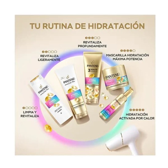 Mascarilla Pantene Hydra Revitaliza 300Ml 5