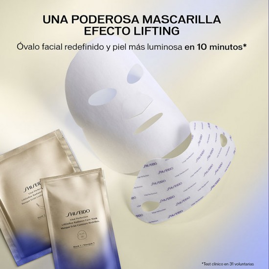 Shiseido Vital Perfection Liftdefine Radiance Face Mask 6 Sets 2