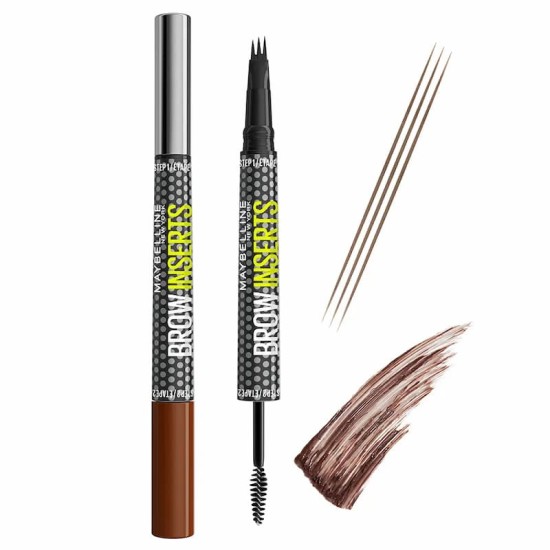 Maybelline Brow Inserts Medium Brown 1