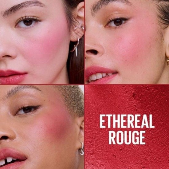 Maybelline Cloudtopia Cheek & Lip Mousse 02 Ethereal Rouge 2