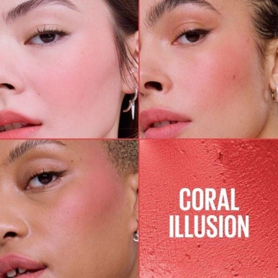 Maybelline Cloudtopia Cheek & Lip Mousse 05 Coral Illusion 2