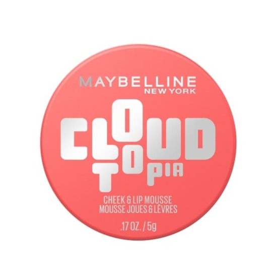 Maybelline Cloudtopia Cheek & Lip Mousse 05 Coral Illusion 0