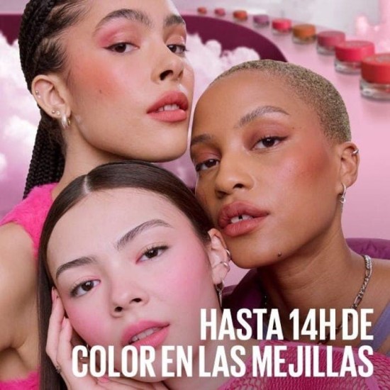 Maybelline Cloudtopia Cheek & Lip Mousse 07 Moonlit Rose 3