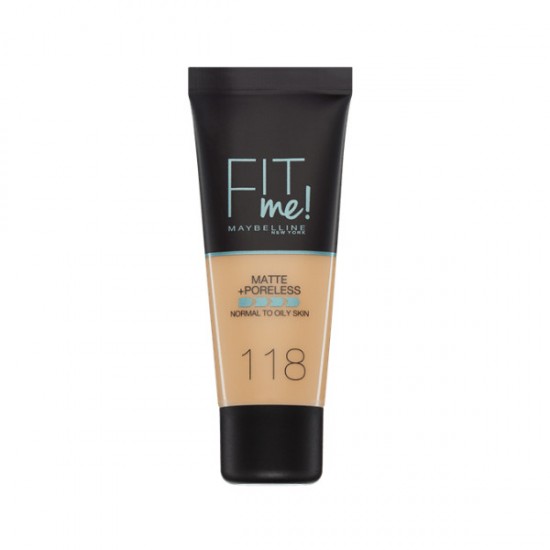 Maybelline Fit Me Matte&Poreless 118 Light Beige 0