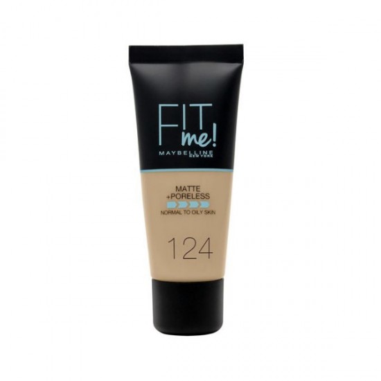 Maybelline Fit Me Matte&Poreless 124 Soft Sand 0