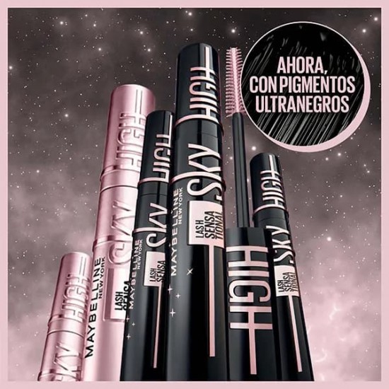 Maybelline Máscara de Pestañas Lash Sensational Sky High Cosmic 3