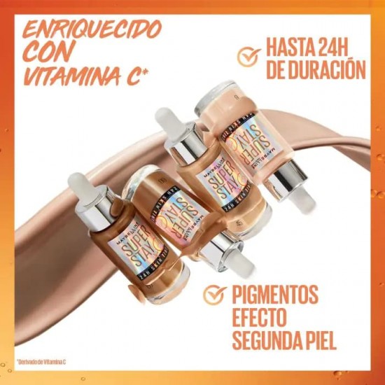 Maybelline Superstay Skin Tint + Vitamina C 24h 48 3