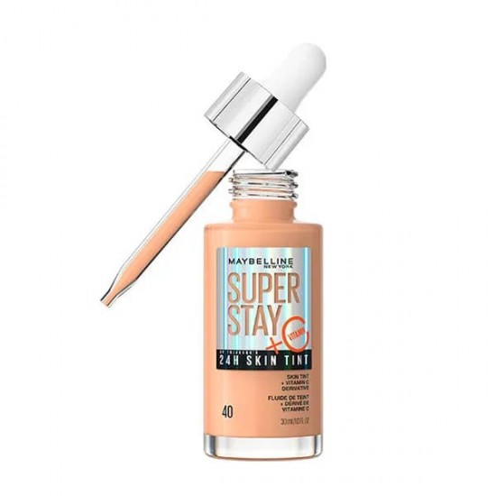 Maybelline Superstay Skin Tint + Vitamina C 24h 40 1