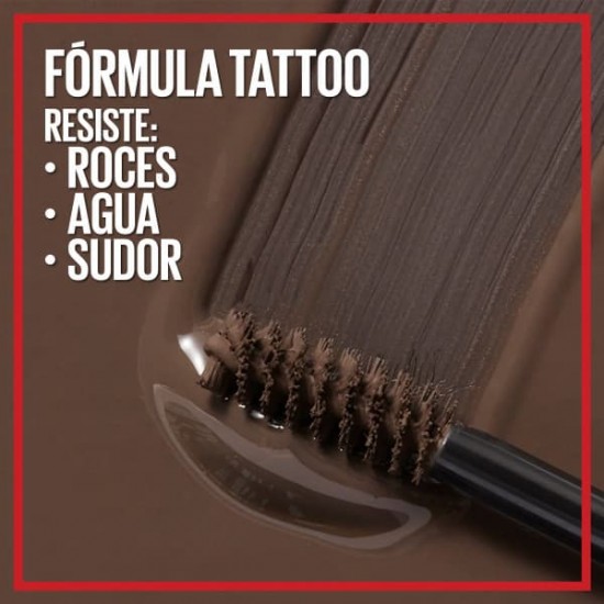 Maybelline Tattoo Brow 36H Styling Gel 260 Deep Brown 2