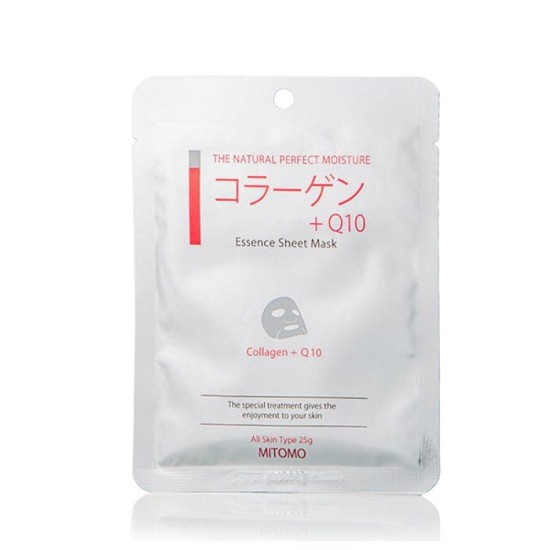Mitomo Mascarilla Essence Collagen + Q10 1Ud 0