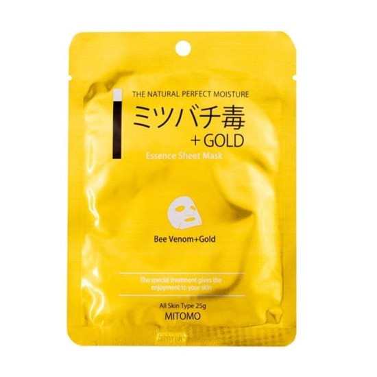 Mitomo Mascarilla Gold + Bee Venom 1Ud 0