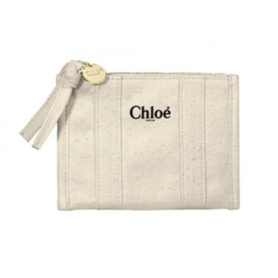 Regalo CHLOE Monedero Beige Pouch 0