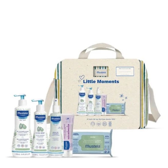 Mustela Bolsa Paseo Little Moments Rayas 0