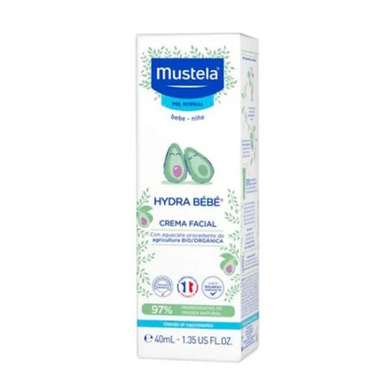 Mustela Hydra Bebé Crema Facial Bio 40ml 0