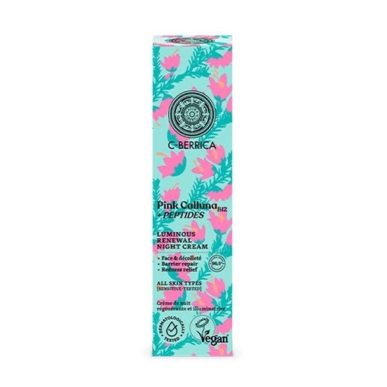 Natura Siberica C-Berrica Pink Calluna Luminous Renewal Night Cream 50 ml 0