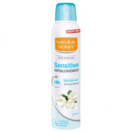 Desodorante Natural Honey Sensitive 200ml 0