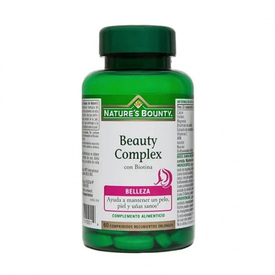 Nature´S Bounty Beauty Complex + Biotina 60U 0