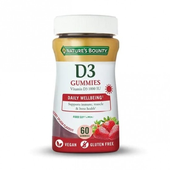 Nature´S Bounty Vitamina D3 Gummies 60Ud 0