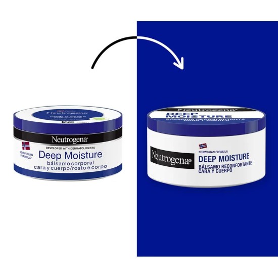 Neutrogena Crema Corporal Hidratación Profunda Duplo 2