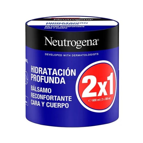 Neutrogena Crema Corporal Hidratación Profunda Duplo 0