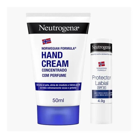 Neutrogena Crema de Manos + Stick Labial Spf20 0