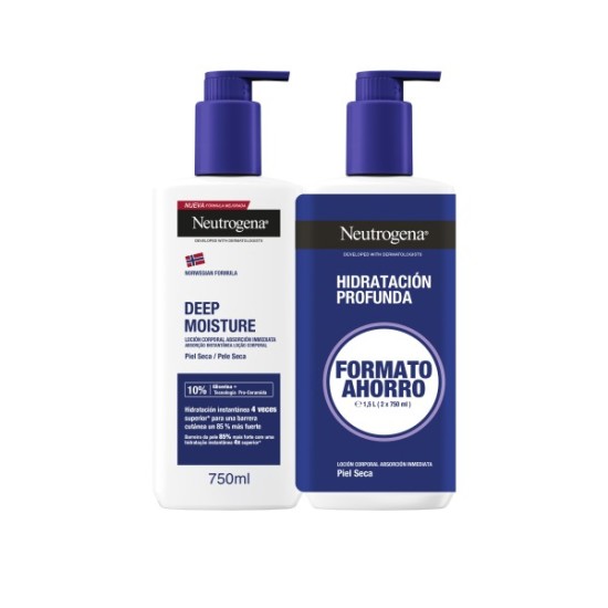 Neutrogena Loción Hidratación Profunda Duplo 0