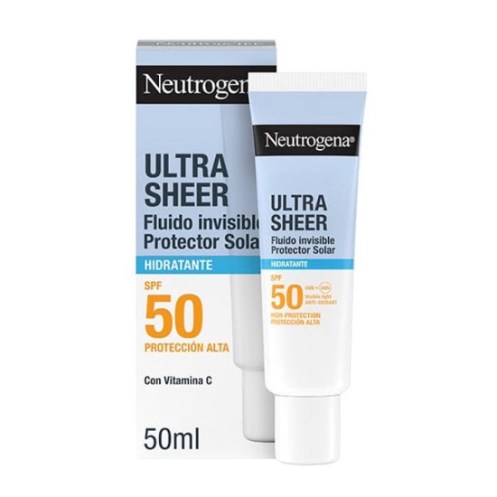 Neutrogena Protector Solar Facial Ultra Sheer Hidratante Spf50 50Ml 0