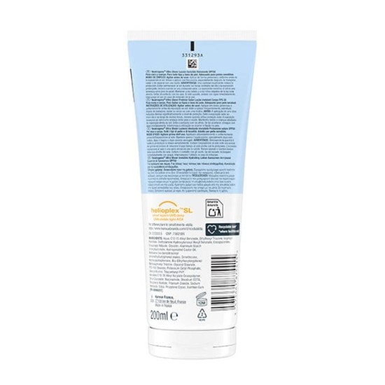 Neutrogena Protector Solar Ultra Sheer Spf50 200Ml 1