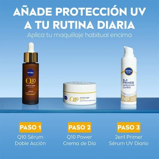 Nivea 2 en 1 Primer Serum Spf50+ 30Ml 5