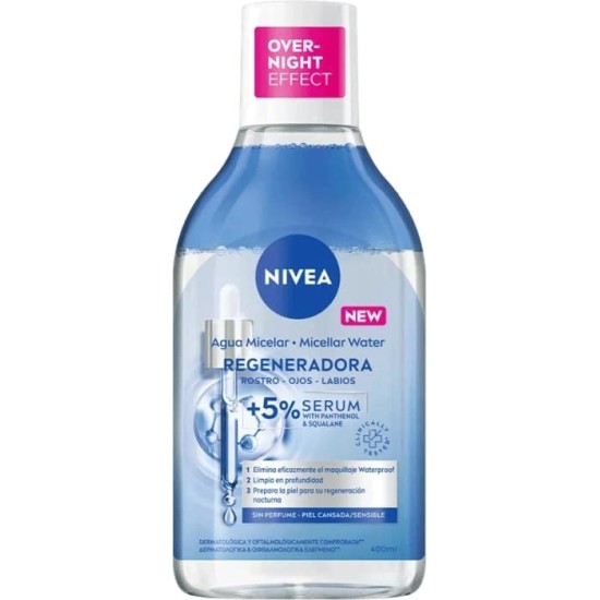 Nivea Agua Micelar Regeneradora 400Ml 0