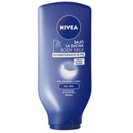Body Milk Nivea Bajo La Ducha Nutritivo Piel Seca 400Ml 0