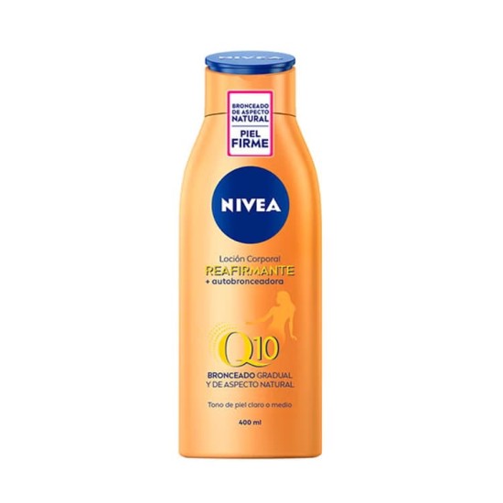 Nivea Body Milk Q10 Autobronceador 400Ml 0