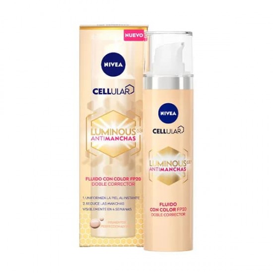 Nivea Luminous 630 Antimanchas Fluido con color 40ml 0
