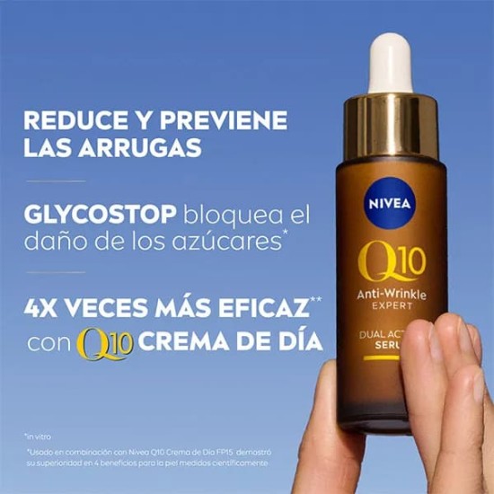 Nivea Q10 Expert Serum Antiarrugas Doble Acción 30ml 3
