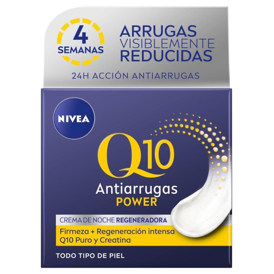 Nivea Q10 Power Crema Anti-Arrugas Noche 50Ml 0