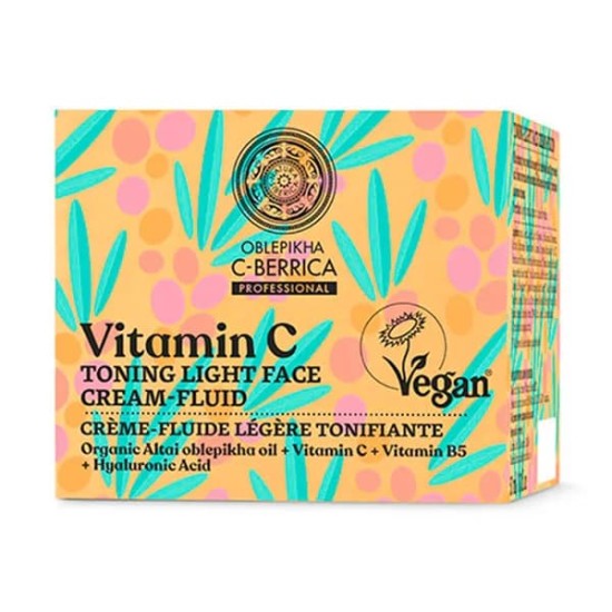 Oblepikha C-Berrica Vitamin C Toning Ligth Face Cream-Fluid 50Ml 0