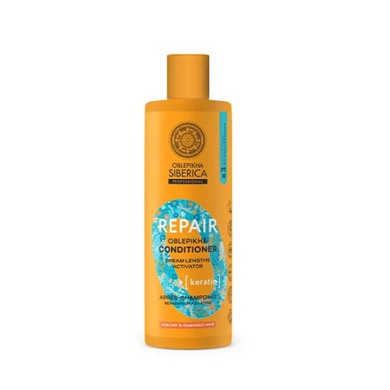 Oblepikha Siberica Acondicionador Reparador Queratina 400Ml 0