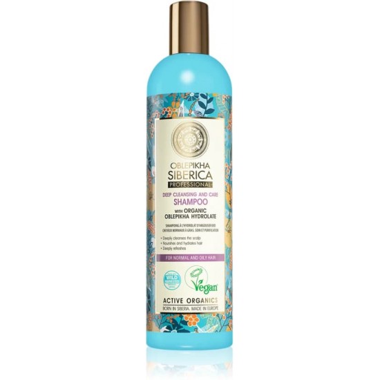 Oblepikha Siberica Champú Limpieza Profunda Y Cuidado 400 Ml 0