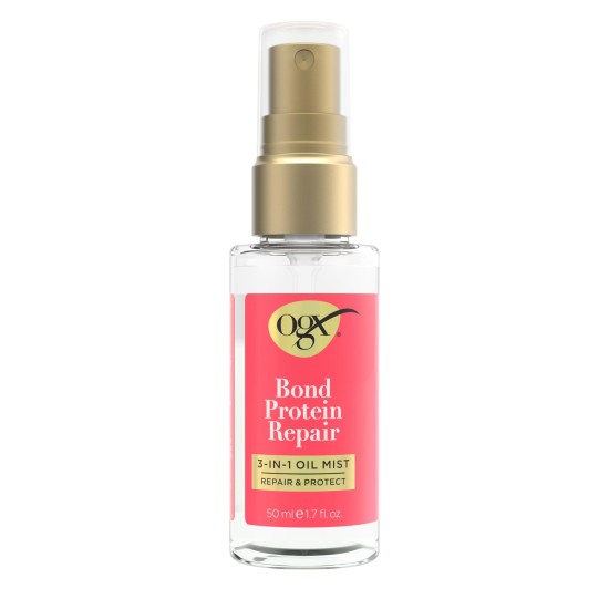 OGX Bond Protein Repair 3 en 1 Oil Mist Sérum 50Ml 0
