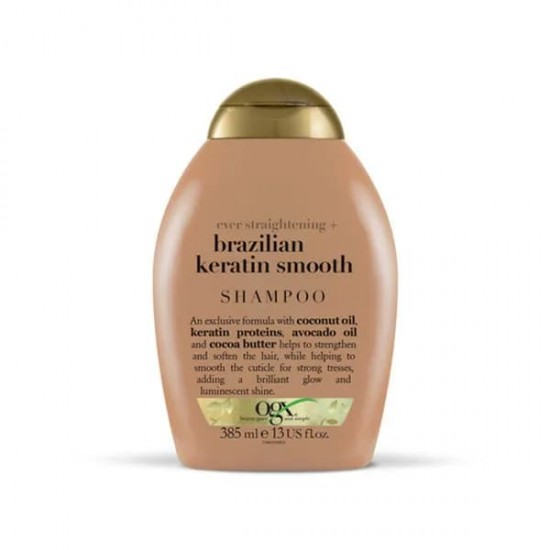OGX Champú Brazilian Keratin Smooth 385ml 0