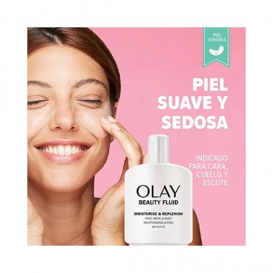 Olay Beauty Fluid Piel Sensible 200ml 2
